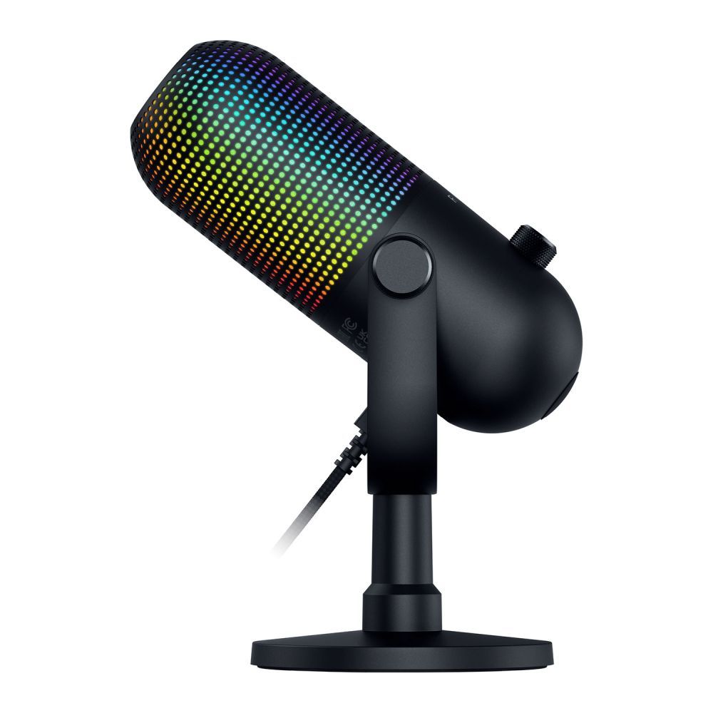 Razer Seiren V3 Chroma 32-Bit DSP USB Microphone - Black