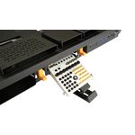 In Win X-Frame 2.0 Chassis - Black & Red (E-ATX, Open-Air, 1065W PSU)