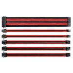 Thermaltake TtMod Sleeved PSU Cable Set – Red & Black