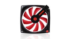 In Win Mars 120mm Fan - Black/Red, Multi-function