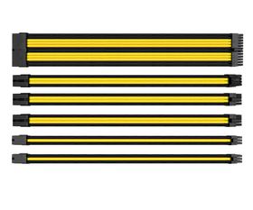 Thermaltake TtMod Sleeved PSU Cable Set – Yellow & Black