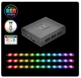 Thermaltake Pacific Lumi Plus RGB LED Strips + Controller (3x Pack)
