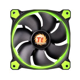 Thermaltake Riing 12 High Static Pressure 120mm Green LED Fan