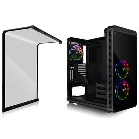 Thermaltake View 37 RGB Tempered Glass Mid Tower Chassis (No-PSU, E-ATX, Window)