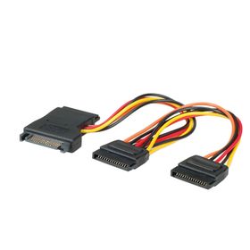 Generic SATA to 3x SATA Y Adapter