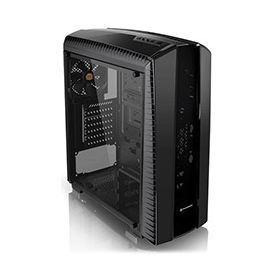 Thermaltake Versa N27 Mid-Tower Chassis - Black (No-PSU, ATX, Window)