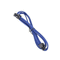 BitFenix Alchemy 4-pin PSU Sleeved Ext. Cable, 45cm, Blue