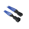 BitFenix Alchemy 3-pin Fan Sleeved Extension Cable - 60cm, Blue